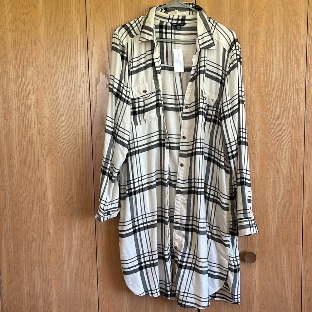 American Eagle plaid dress